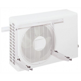 WURTH 0862423102 STAFFA CON BARRA DI SCORRIMENTO E MENSOLE BOMBATE COLORE BIANCO - PROMO