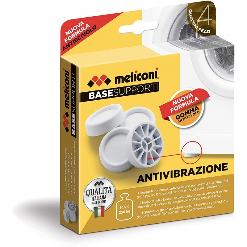MELICONI 656102 SUPPORTI ANTIVIBRAZIONE PER...