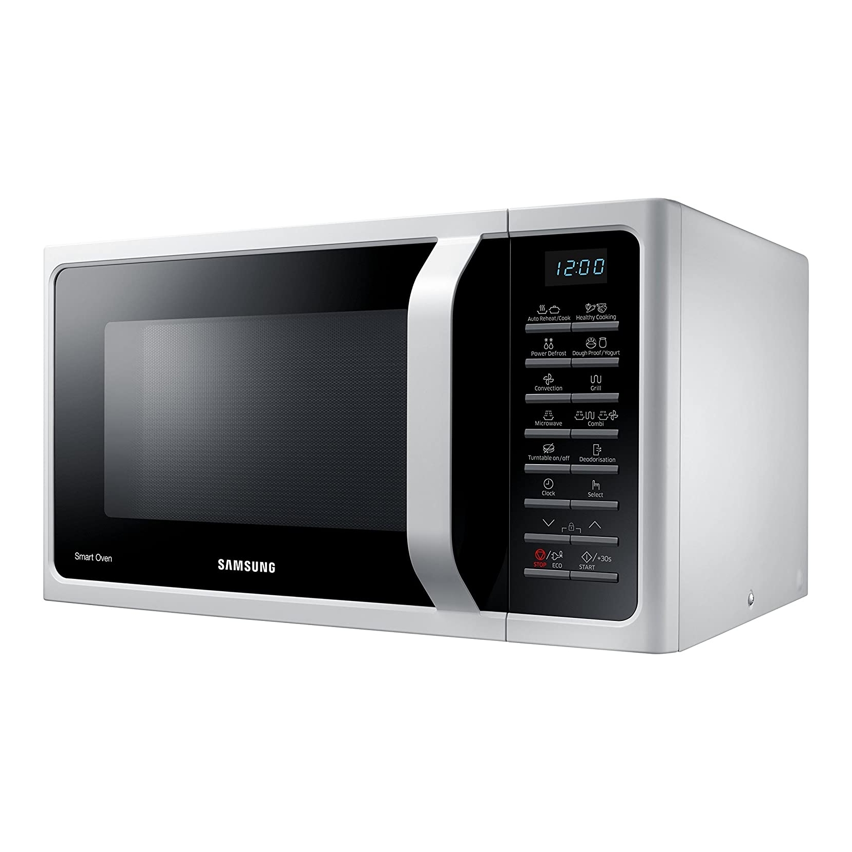 OFFERTA ELETTROVILLAGE  SAMSUNG MC28H5015AW FORNO A MICROONDE 28 LT 900W  CON GRILL BIANCO