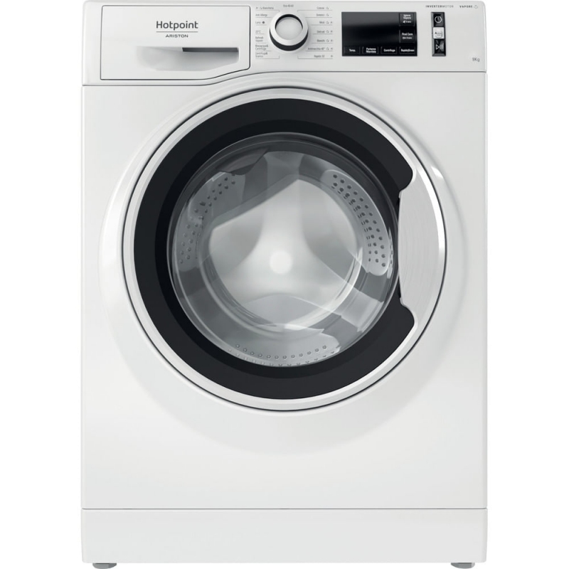 HOTPOINT ARISTON NG96WITN LAVATRICE CARICA FRONTALE ACTIVE CARE 9KG 1400 GIRI CLASSE A INVERTER VAPORE - PROMO
