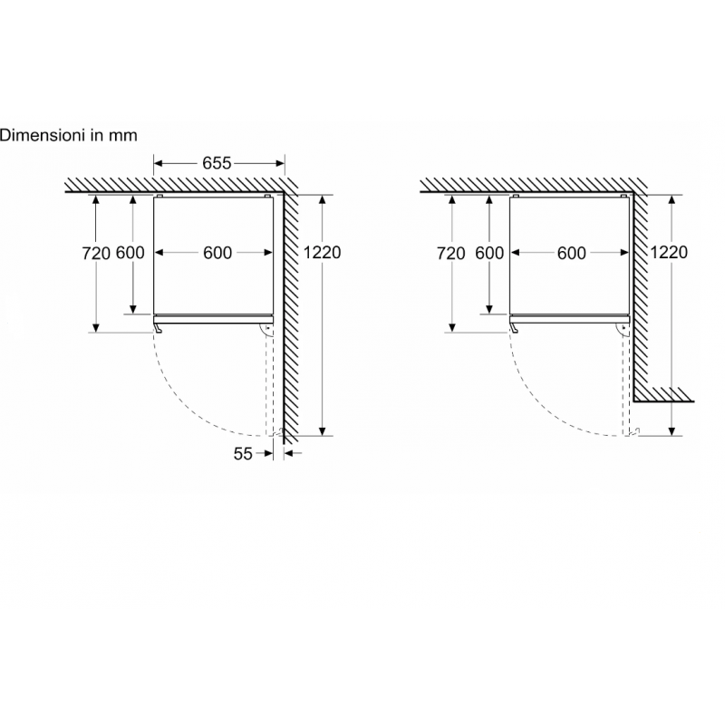 BOSCH KGN39VLCT FRIGORIFERO COMBINATO SERIE 4...