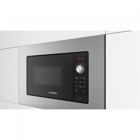 BOSCH BEL623MS3 FORNO A MICROONDE DA INCASSO 20LT 800 WATT CON GRILL INOX