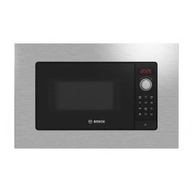 BOSCH BEL623MS3 FORNO A MICROONDE DA INCASSO 20LT 800 WATT CON GRILL INOX