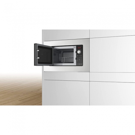 BOSCH BEL623MS3 FORNO A MICROONDE DA INCASSO 20LT 800 WATT CON GRILL INOX
