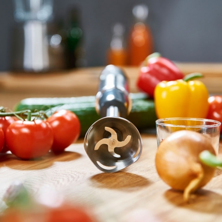 MOULINEX DD6558 FRULLATORE A IMMERSIONE 1000 W 0,8 LT LAME INOX COLORE NERO - PROMO