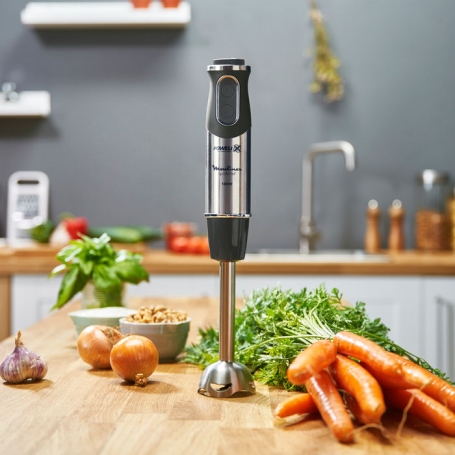 MOULINEX DD6558 FRULLATORE A IMMERSIONE 1000 W 0,8 LT LAME INOX COLORE NERO - PROMO