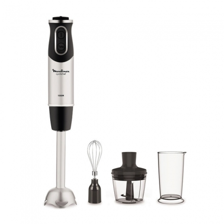 MOULINEX DD6558 FRULLATORE A IMMERSIONE 1000 W 0,8 LT LAME INOX COLORE NERO - PROMO