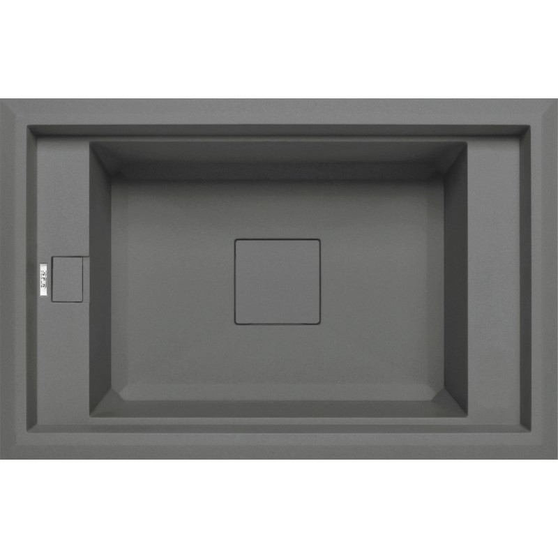 ELLECI LKV13097 VALUE 130 LAVELLO MONOVASCA 77X50 CM COLORE LIGHT GREY 97 - PROMO