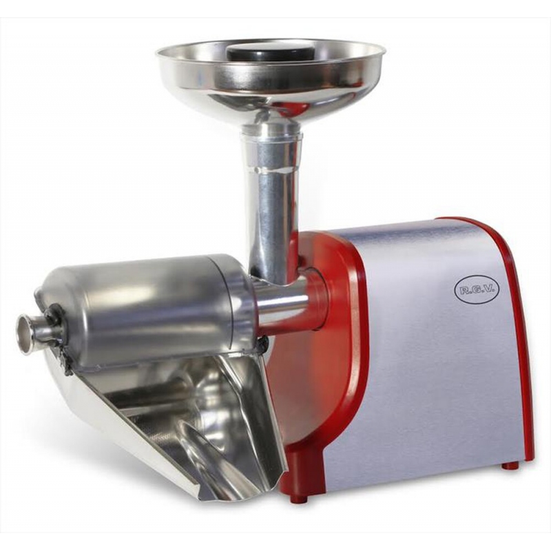 RGV POMMI JUNIOR PASSAPOMODORO ELETTRICO 400 W 50KG/H COLORE ROSSO/INOX