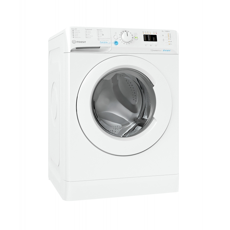 INDESIT BWA 81285X W IT LAVATRICE 8KG 1200 GIRI...
