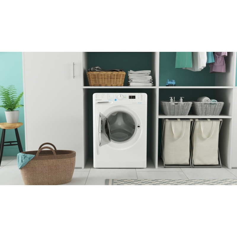 INDESIT BWA 81285X W IT LAVATRICE 8KG 1200 GIRI...