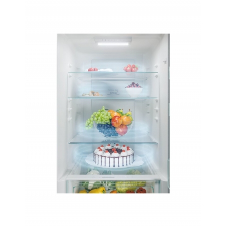 CANDY CCE3T618ES FRIGORIFERO COMBINATO LIBERA INSTALLAZIONE 341LT NO FROST CLASSE E COLORE SILVER