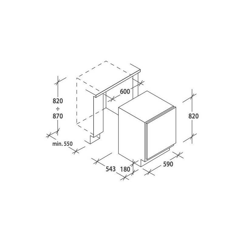 CANDY CCVB 60D/1 CANTINETTA VINI 38 BOTTIGLIE...