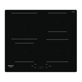 HOTPOINT HQ5660SNE PIANO COTTURA A INDUZIONE 60 CM 4 ZONE COTTURA COMANDI TOUCH IN VETRO NERO -