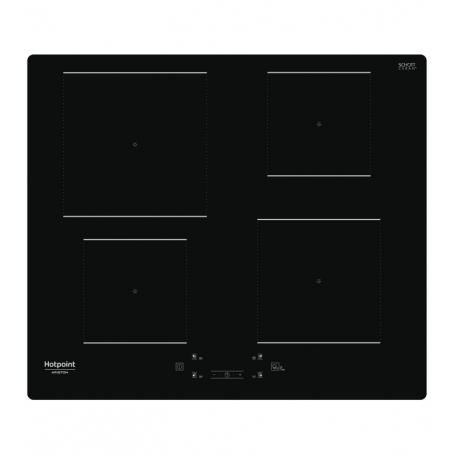 HOTPOINT HQ5660SNE PIANO COTTURA A INDUZIONE 60 CM 4 ZONE COTTURA COMANDI TOUCH IN VETRO NERO -