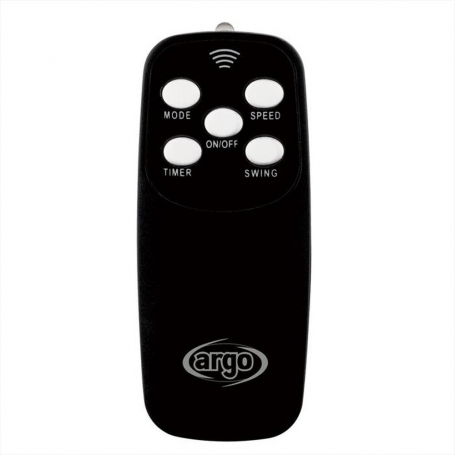 ARGO TABLOEVO VENTILATORE DA TAVOLO 5 PALE 3 VELOCITA' CON TELECOMANDO COLORE NERO