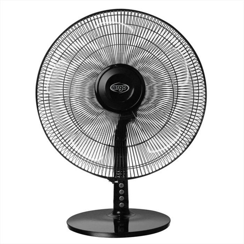 ARGO TABLOEVO VENTILATORE DA TAVOLO 5 PALE 3 VELOCITA' CON TELECOMANDO COLORE NERO