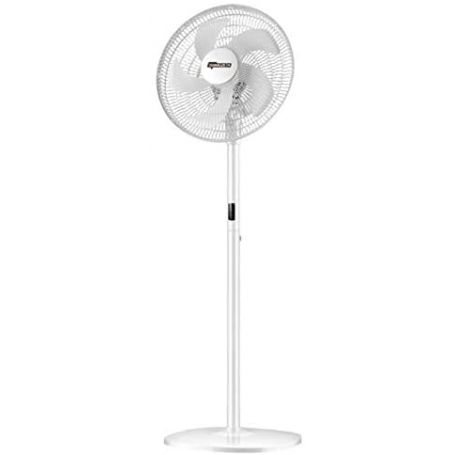 TERMOZETA TZAZH01 VENTILATORE A PIANTANA 2 IN 1 5 PALE CON TELECOMANDO COLORE BIANCO