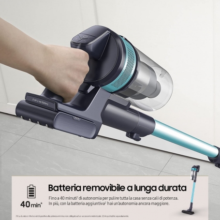 SAMSUNG VS15A6031R1/ET JET™ 60 TURBO SCOPA ELETTRICA RICARICABILE SERBATOIO 0,8 LT - PROMO