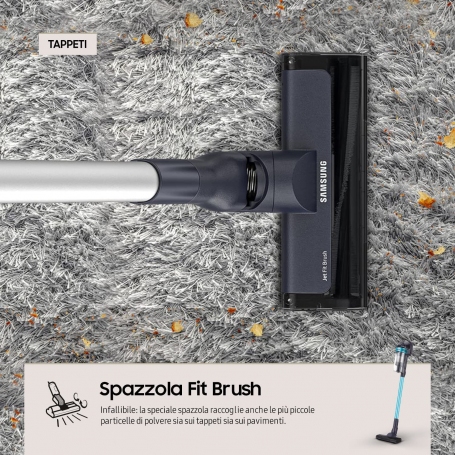 SAMSUNG VS15A6031R1/ET JET™ 60 TURBO SCOPA ELETTRICA RICARICABILE SERBATOIO 0,8 LT - PROMO