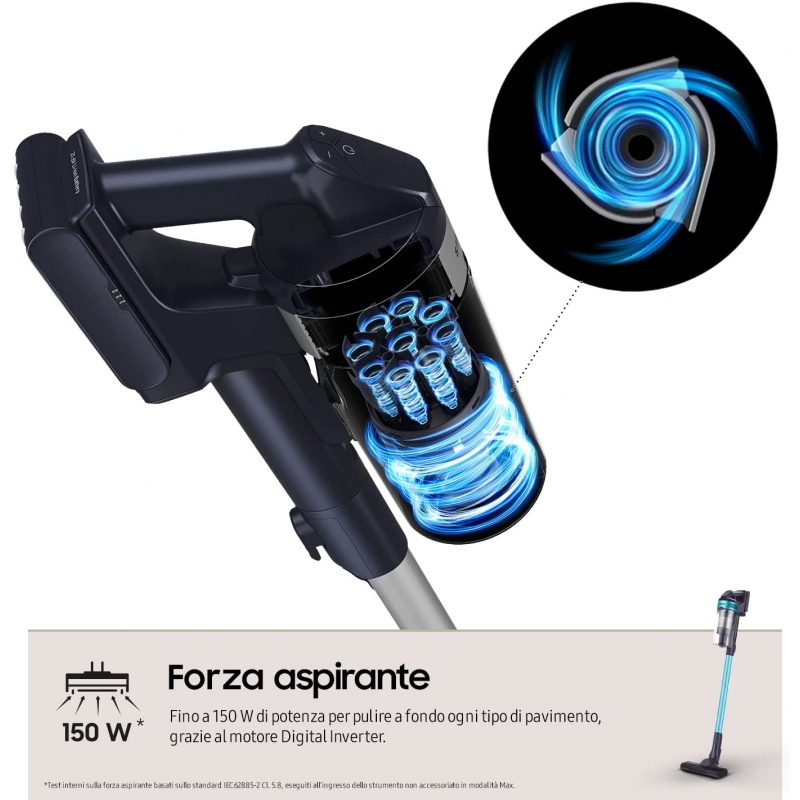 SAMSUNG VS15A6031R1/ET JET™ 60 TURBO SCOPA...