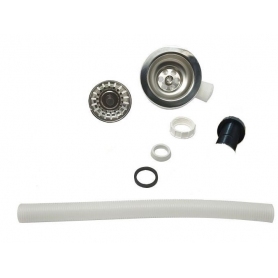 ELLECI COMPP90CTPLUXRN KIT PILETTA 3,5 CON TROPPO PIENO 1 VIA INOX - PROMO