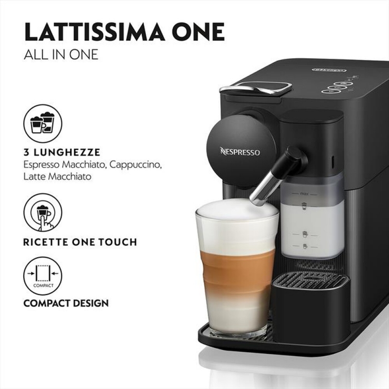 DE LONGHI NEW LATTISSIMA ONE NESPRESSO EN510.B...
