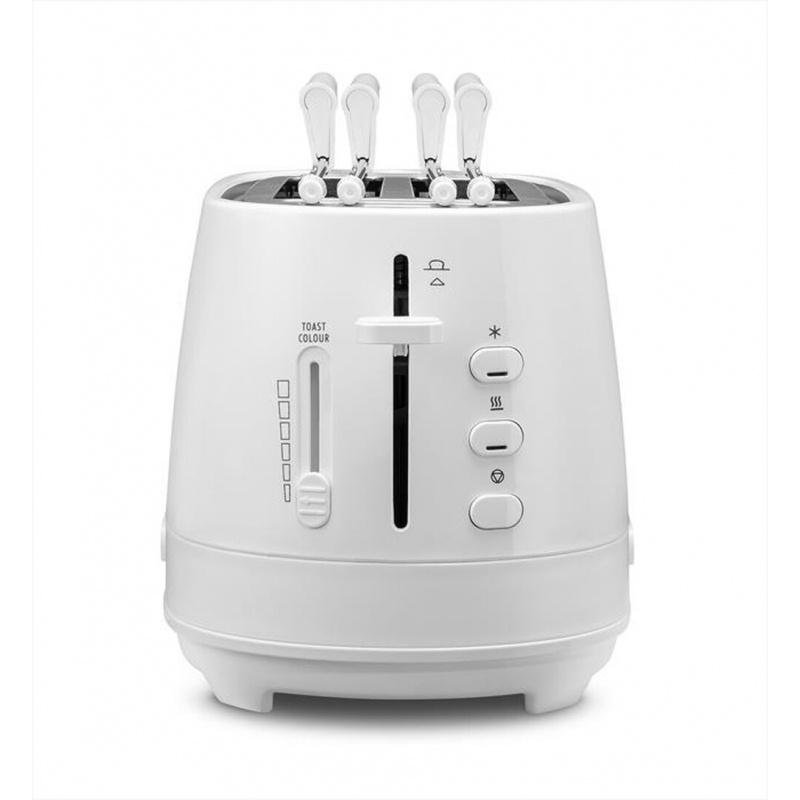 DE LONGHI CTLAP2203.W TOSTAPANE 2 PINZE 550 W COLORE BIANCO