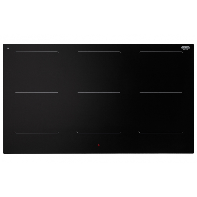 DE LONGHI SLI906 PIANO COTTURA A INDUZIONE 90CM 6 ZONE FULL BRIDGE NERO - PROMO