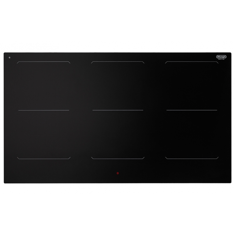 DE LONGHI SLI906 PIANO COTTURA A INDUZIONE 90CM 6 ZONE FULL BRIDGE NERO