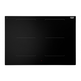 DE LONGHI SLI754 PIANO COTTURA A INDUZIONE 75CM 4 ZONE FULL BRIDGE COLORE NERO - PROMO