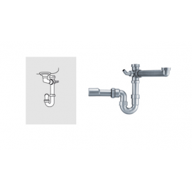 FRANKE 112.0624.377 SIFONE PER 1 VASCA  - PROMO