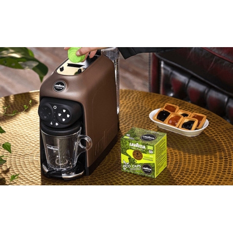 LAVAZZA LM950 DESEA MACCHINA DA CAFFE' AUTOMATICA CON CAPSULE 1,1 LITRI COLORE MARRONE - PROMO