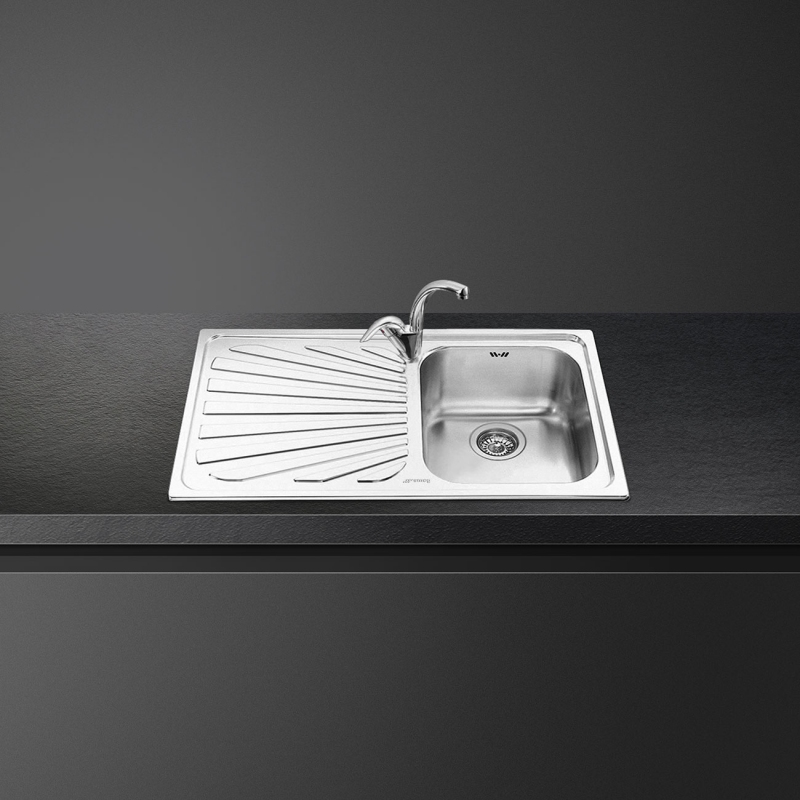 SMEG SP861S LAVELLO 1 VASCA CON GOCCIOLATOIO A...