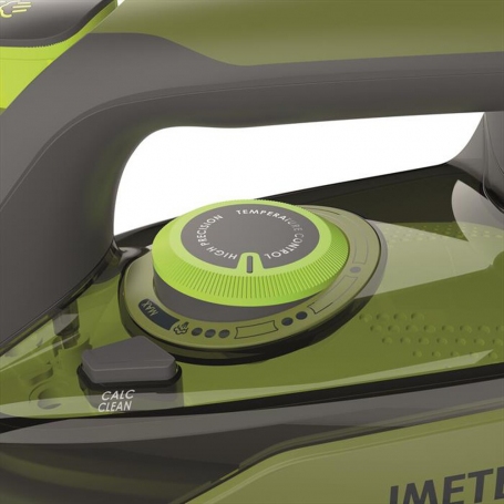 IMETEC 9017 FERRO A VAPORE ECO PERFECT 2400 W SERBATOIO 300 ML COLORE GRIGIO/VERDE - PROMO