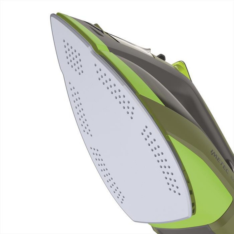 IMETEC 9017 FERRO A VAPORE ECO PERFECT 2400 W SERBATOIO 300 ML COLORE GRIGIO/VERDE - PROMO