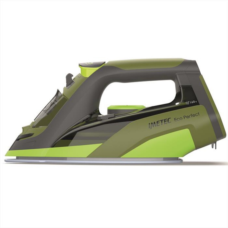 IMETEC 9017 FERRO A VAPORE ECO PERFECT 2400 W SERBATOIO 300 ML COLORE GRIGIO/VERDE - PROMO