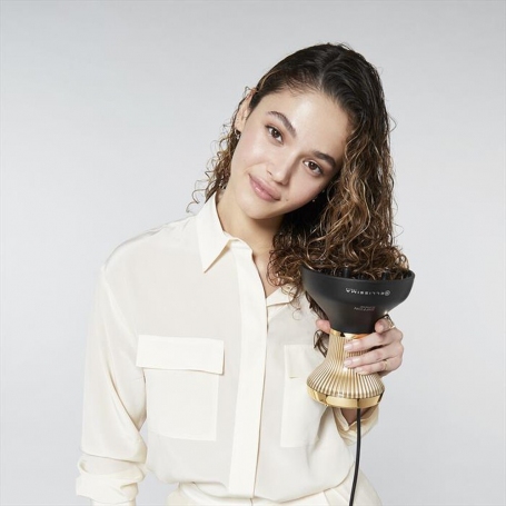 IMETEC DIFFON 11824 DIFFUSORE AD ARIA CALDA 770W COLORE NERO/GOLD