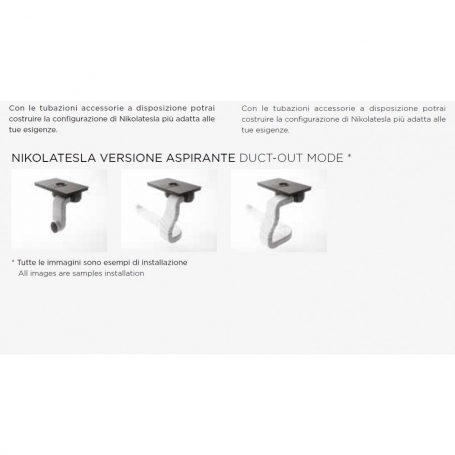 ELICA PRF0120977A NIKOLATESLA PIANO COTTUTRA A INDUZIONE 83CM CON CAPPA ASPIRANTE - IN VETRO NERO