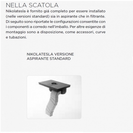 ELICA PRF0120977A NIKOLATESLA PIANO COTTUTRA A INDUZIONE 83CM CON CAPPA ASPIRANTE - IN VETRO NERO