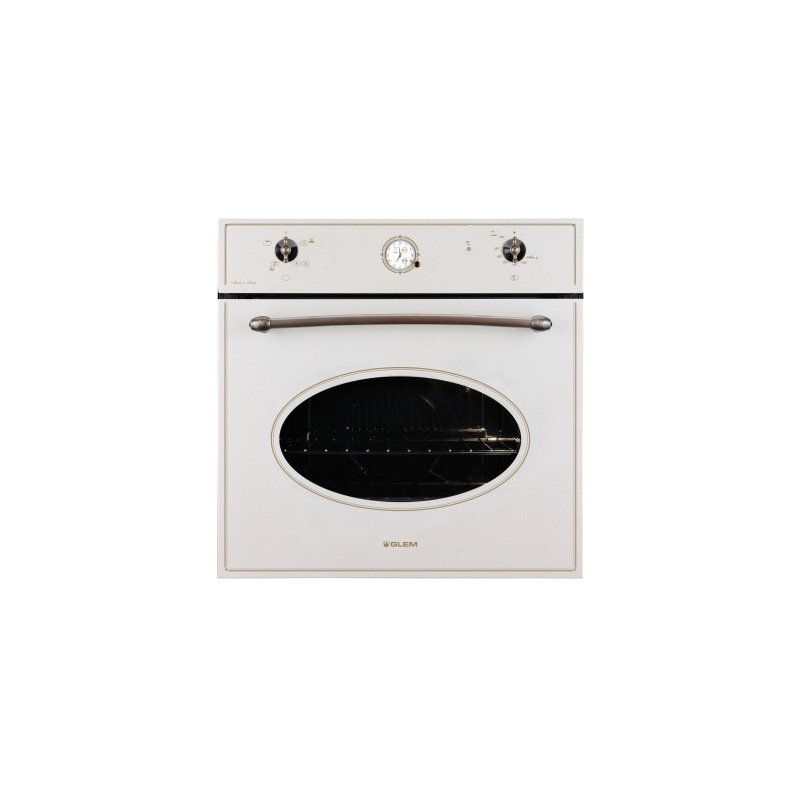 GLEM GAS GFTV25SA-S2 FORNO ELETTRICO + GAS VENTILATO 63 LT 8 FUNZIONI COLORE SABBIA - PROMO