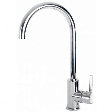 ELLECI MIKC01CR MISCELATORE MONOCOMANDO A CANNA ALTA COLORE CROMATO - PROMO