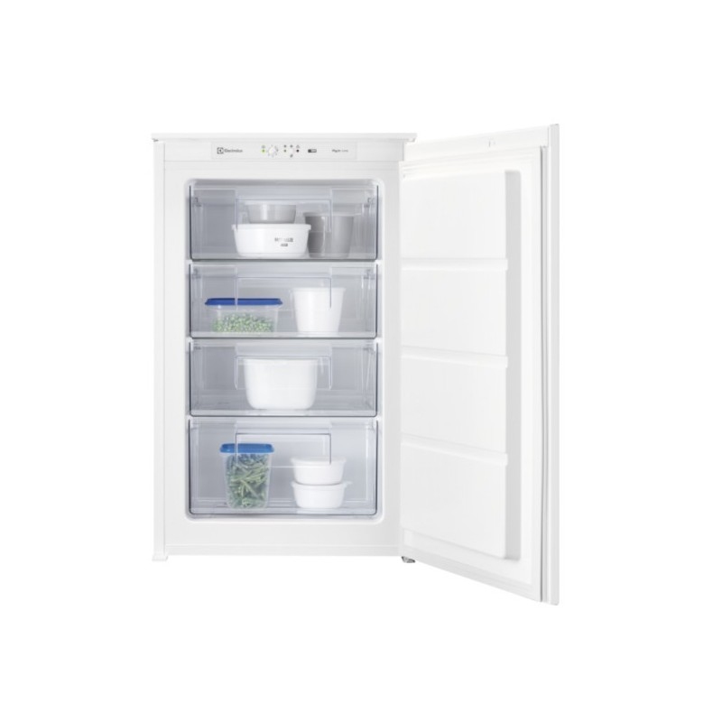 ELECTROLUX KUB3AE88S CONGELATORE VERTICALE DA INCASSO 98 LT LOW FROST CLASSE E COLORE BIANCO - PROMO