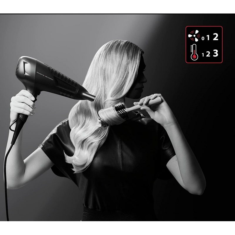 ROWENTA X KARL LAGERFELD CV581L ASCIUGACAPELLI...