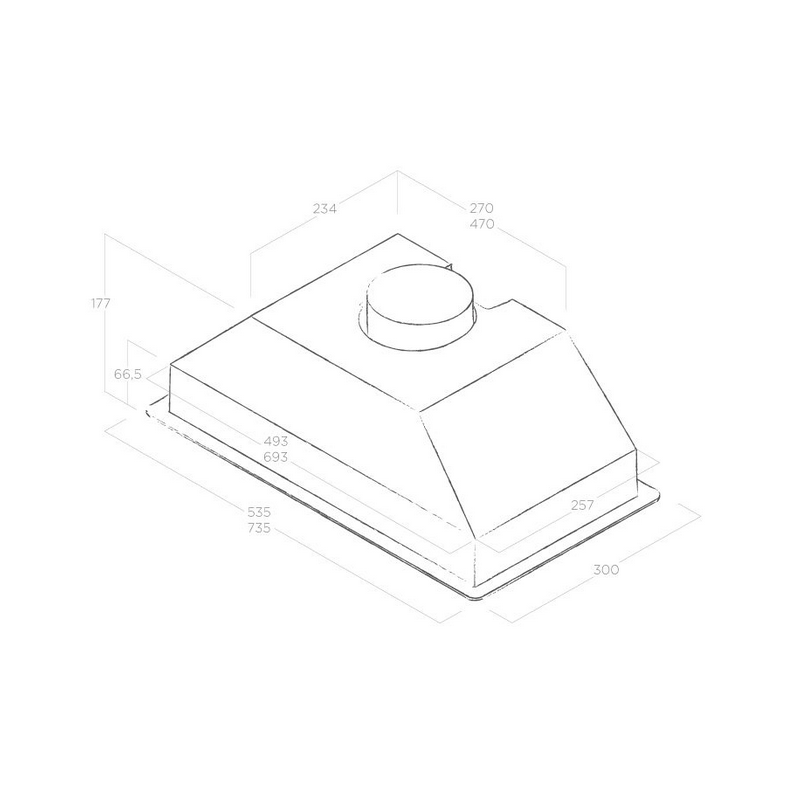 ELICA PRF0142701 GR/A/72 CAPPA ASPIRANTE AD...