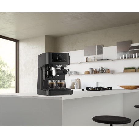 DE LONGHI STILOSA EC235.BK MACCHINA DA CAFFE ESPRESSO CON CIALDE O CAFFE' MACINATO COLORE NERO - PROMO