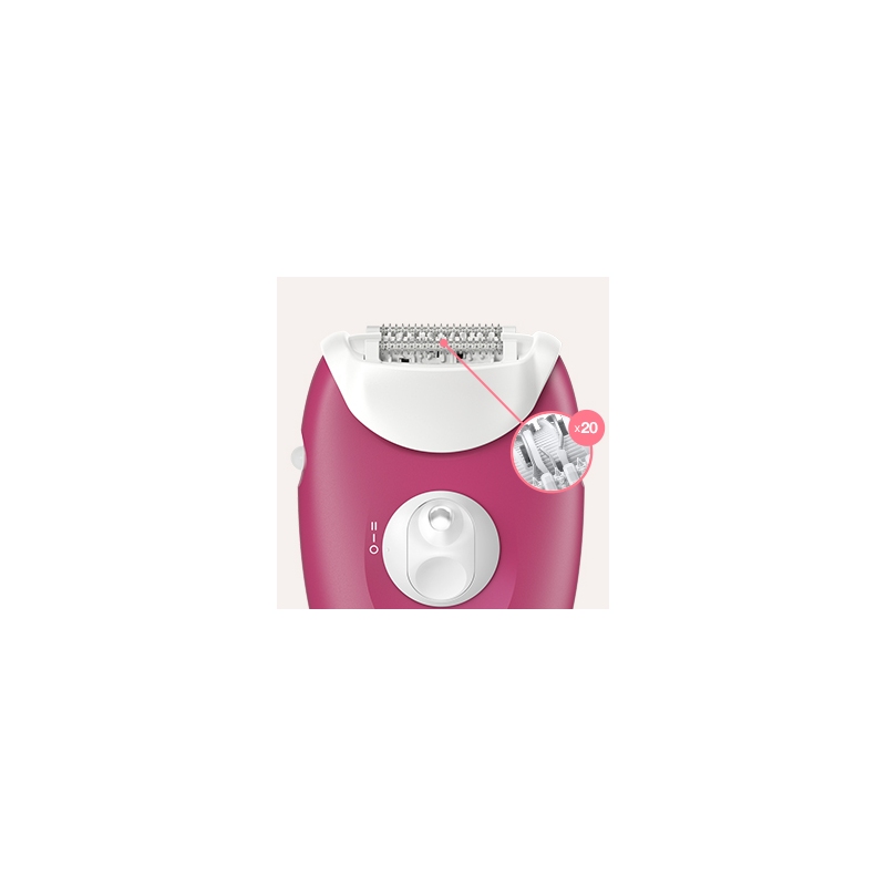 BRAUN SILK-EPIL 3-420 EPILATORE PER IL CORPO 2...