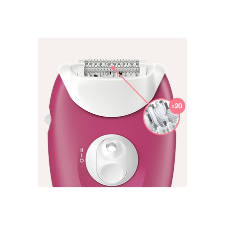 BRAUN SILK-EPIL 3-420 EPILATORE PER IL CORPO 2 VELOCITA' - SE3420