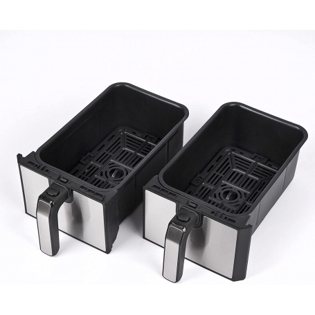 G3 FERRARI G10150 FRIGGITRICE AD ARIA DOPPIA 4LT + 4LT 1700W COLORE NERO