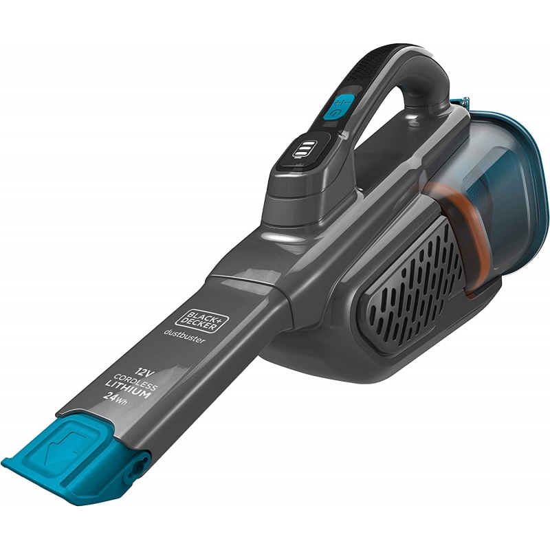 BLACK & DECKER BHHV320B ASPIRABRICIOLE RICARICABILE CAPACITA' 700ML COLORE GRIGIO/BLU - PROMO